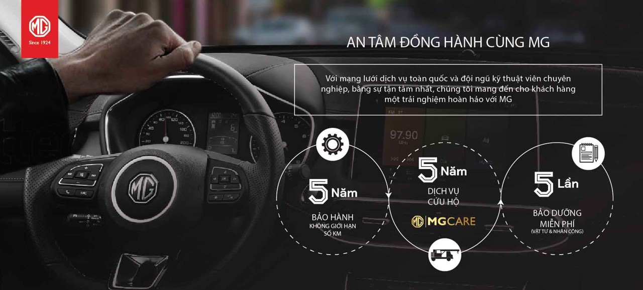chính sách bảo hành mg 2