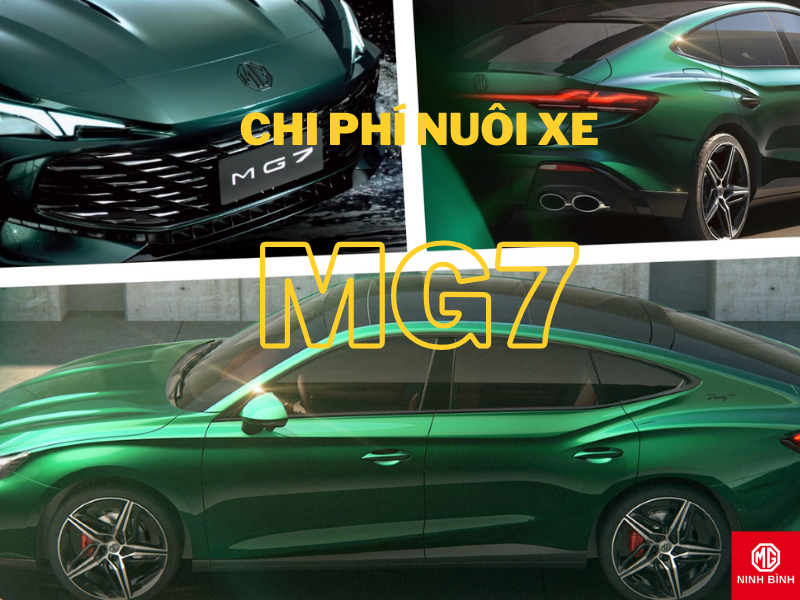 Chi phí nuôi MG7 mỗi tháng bao nhiêu? Phân tích chi tiết trước khi mua