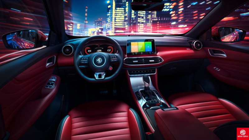 Nội thất MG HS LUX có gì đáng tiền trong tầm giá?