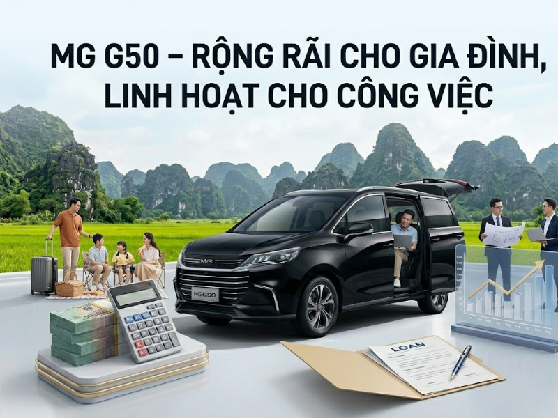 MG G50 trả trước bao nhiêu?