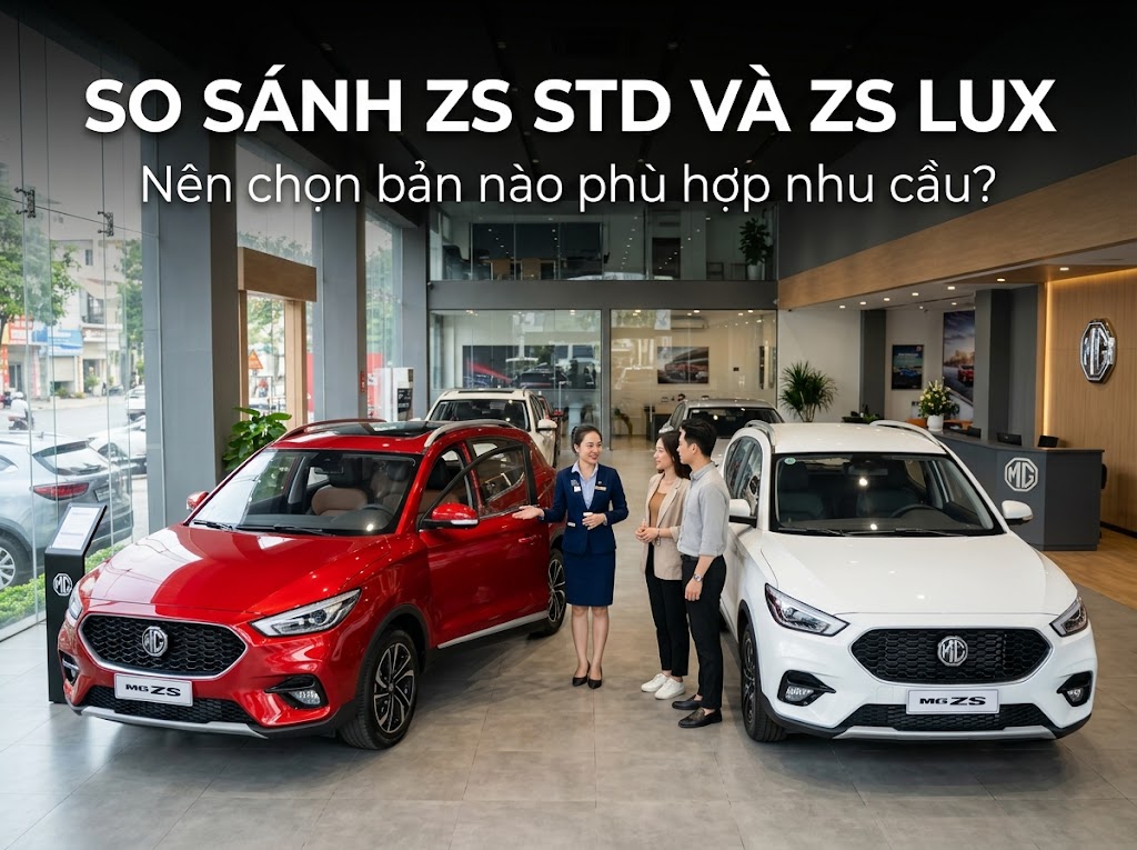 So sánh ZS STD và ZS Lux: nên chọn bản nào cho nhu cầu thực tế?