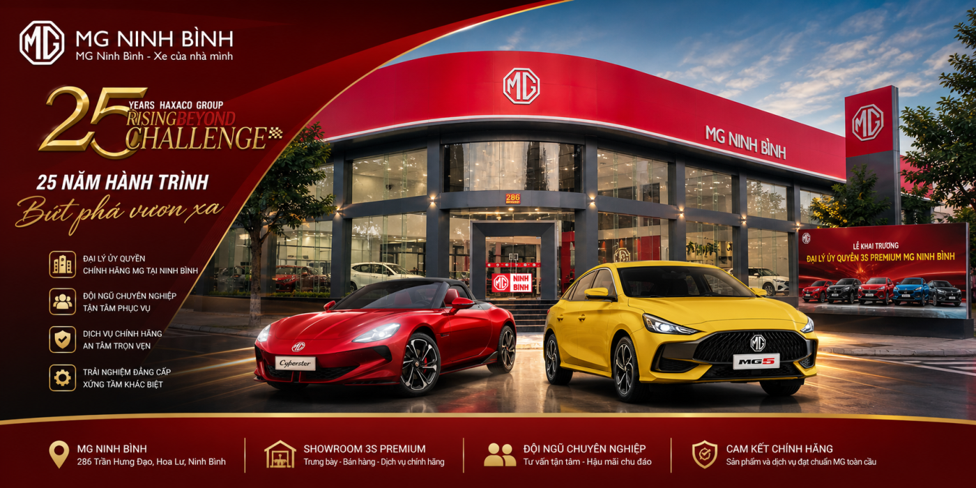 Trước những thông tin chưa chính thức, MG Ninh Bình cam kết đồng hành lâu dài cùng khách hàng