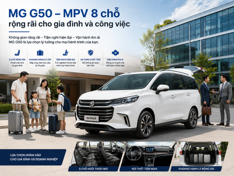 Tháng này, MG G50 khuyến mãi gì không?