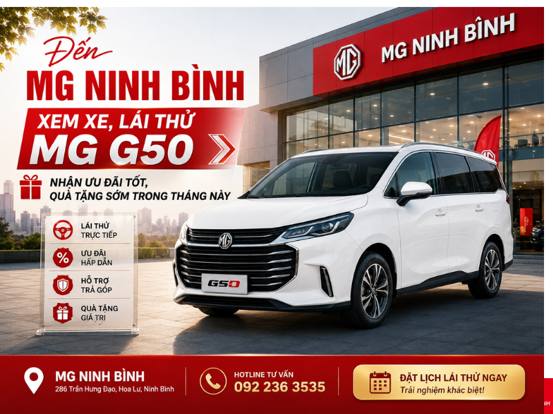 Tháng này, MG G50 khuyến mãi gì không?