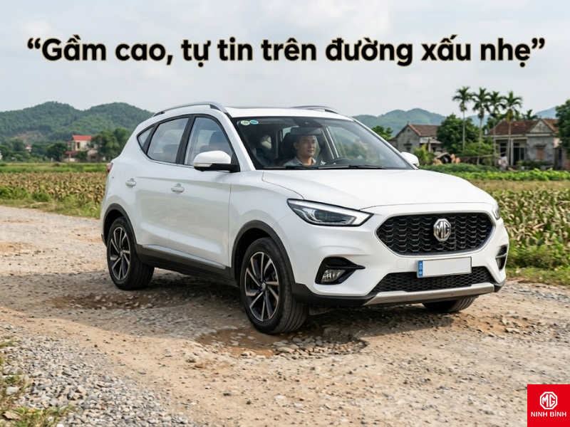 MG ZS đi đường tỉnh, đường xấu nhẹ có ổn không?