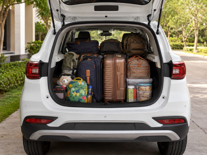 MG ZS đi gia đình có đủ rộng và đủ tiện không?