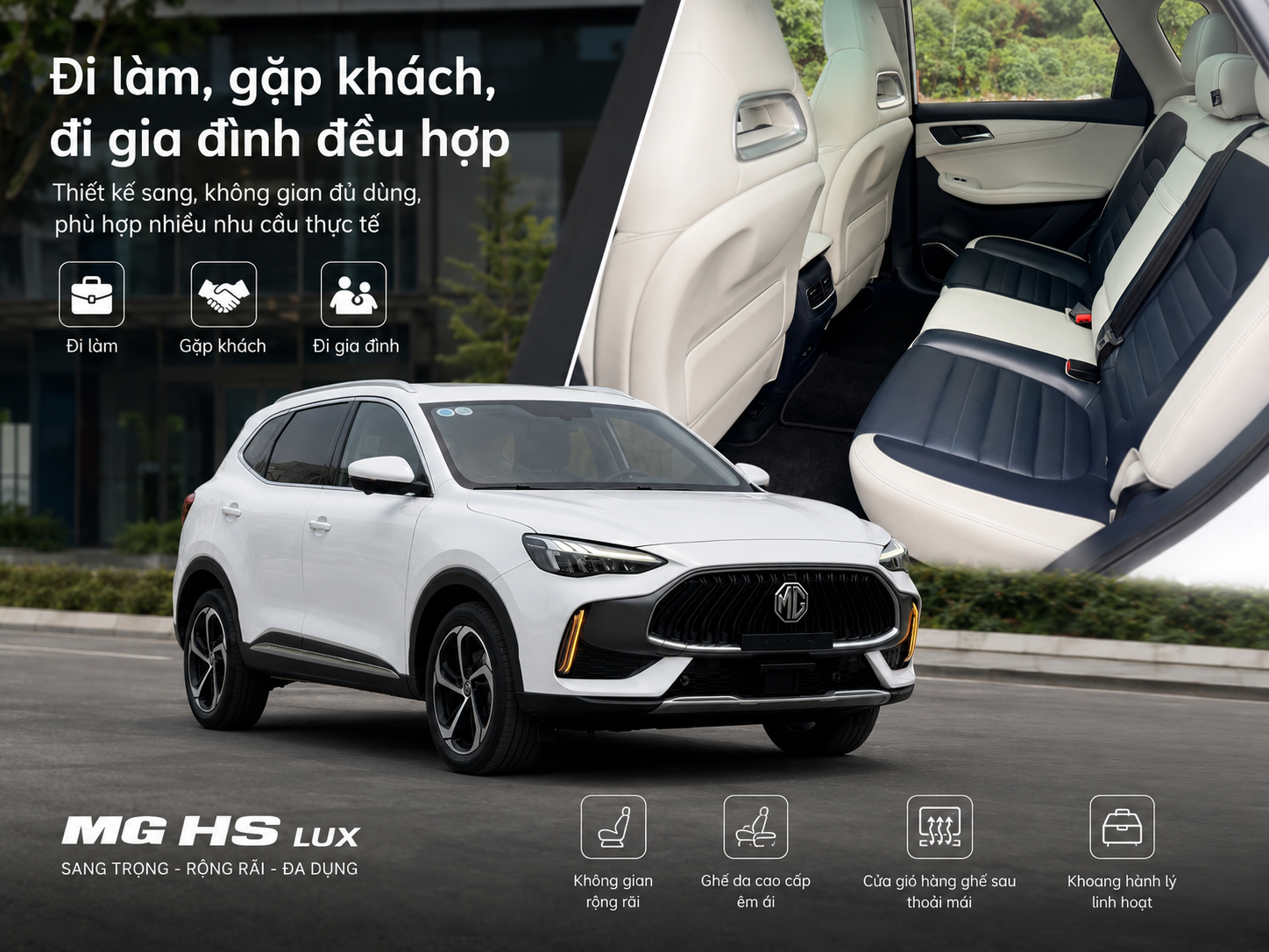 MG HS Lux giá tốt trong tháng: Có nên chốt sớm tại MG Ninh Bình?