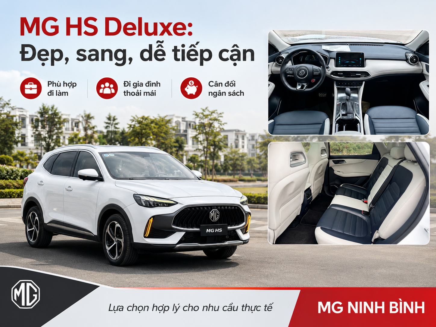 MG HS Lux và HS Deluxe: Nên chọn phiên bản nào phù hợp hơn?
